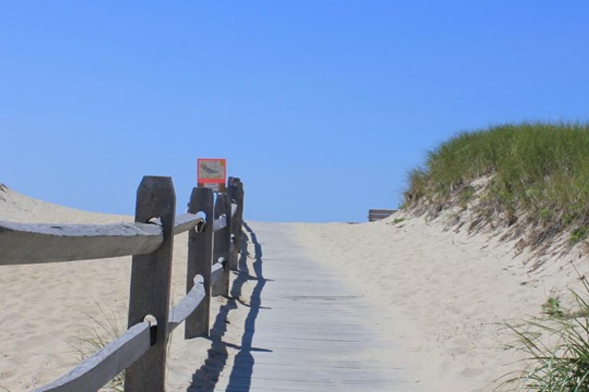 Corn Hill Beach Boardwalk