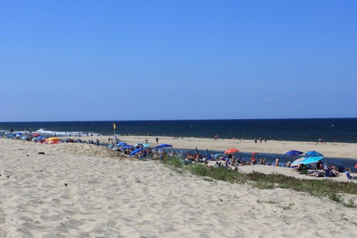 People at Head of the Meadow Beach 2